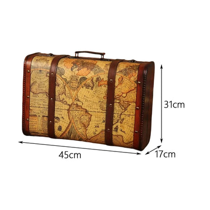 Valise Vintage Déco Voyage - Louise Vintage