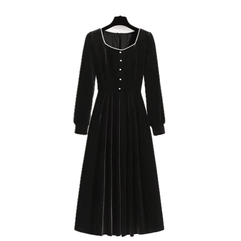 Vintage Robe Out-fit Années 40 Noir - Louise Vintage