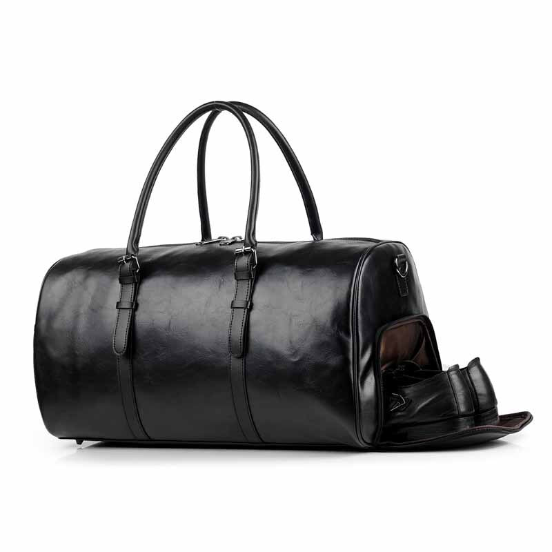 Sac Paquetage Vintage Noir