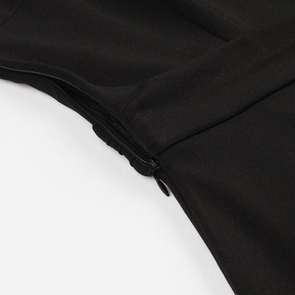 Robe Style Années 50 Grande Taille Noir