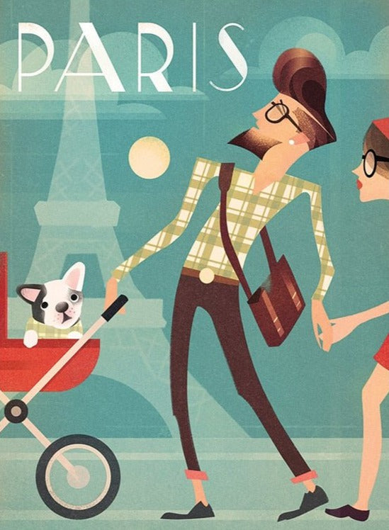 Affiche Paris Vintage - Louise Vintage