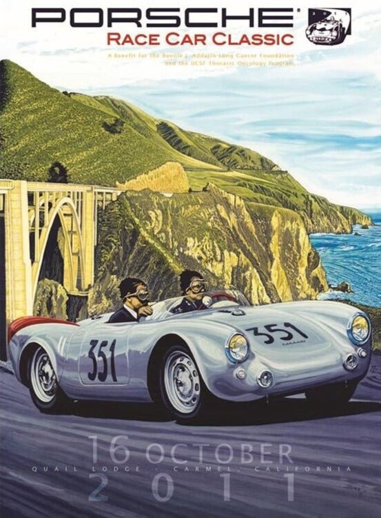 Affiche Porsche Vintage - Louise Vintage