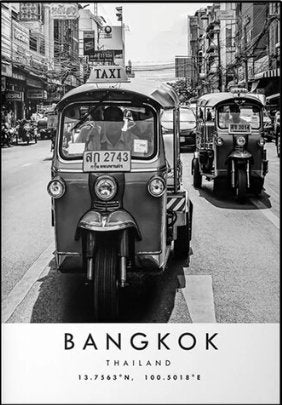 Affiche Thaïlande Vintage - Louise Vintage