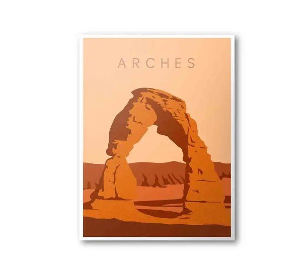 Affiche Vintage Arches - Louise Vintage