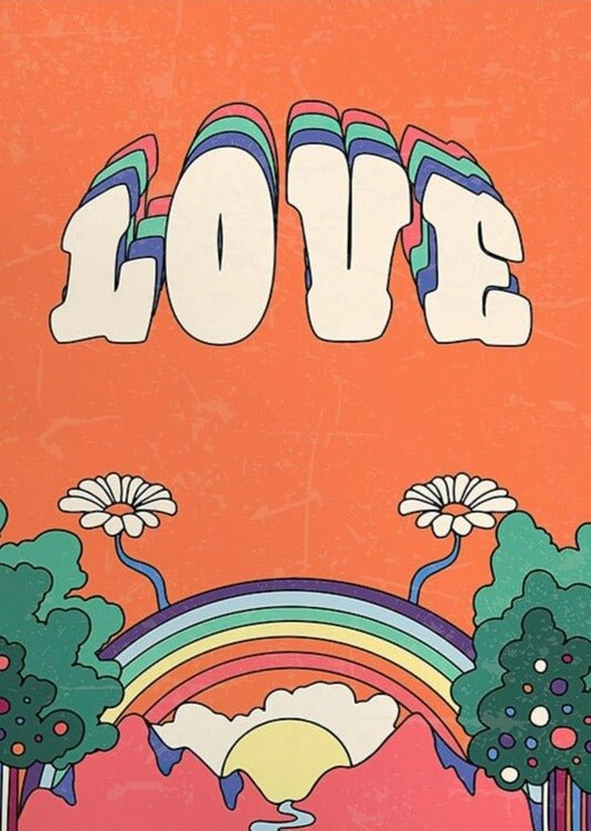 Affiche Vintage Colorée - Louise Vintage