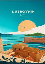 Affiche Vintage Dubrovnik - Louise Vintage
