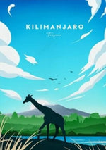 Affiche Vintage Kilimanjaro - Louise Vintage