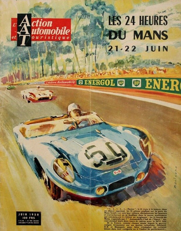Affiche Vintage Le Mans - Louise Vintage