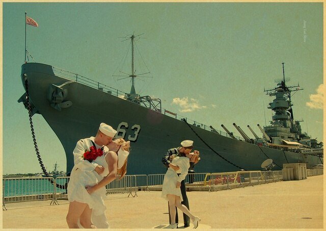 Affiche Vintage Marine - Louise Vintage