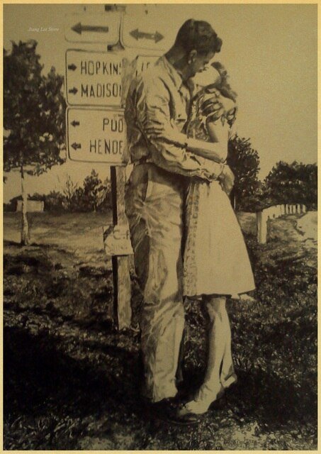 Affiche Vintage Pas Cher - Louise Vintage