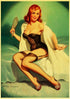 Affiche Vintage Pin Up Sexy - Louise Vintage