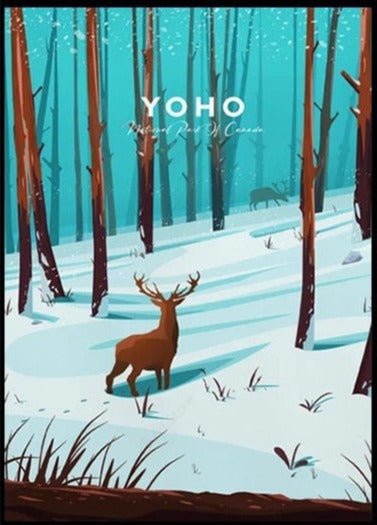 Affiche Vintage Yoho - Louise Vintage