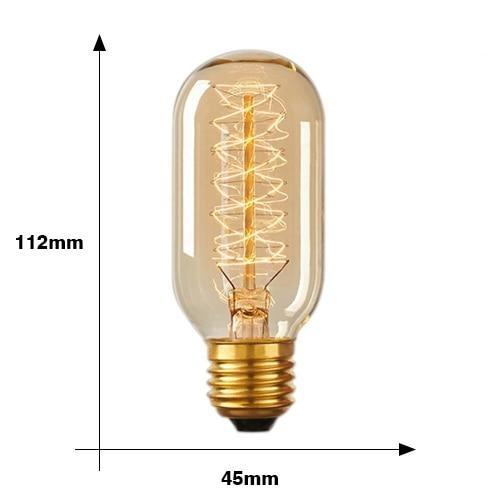Ampoule Vintage<br> E27 80s Spirales - Louise Vintage