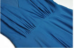 Années 40 Robe Vintage Bleue - Louise Vintage