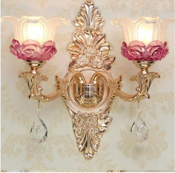 Applique Murale Ancienne Vintage Double - Louise Vintage