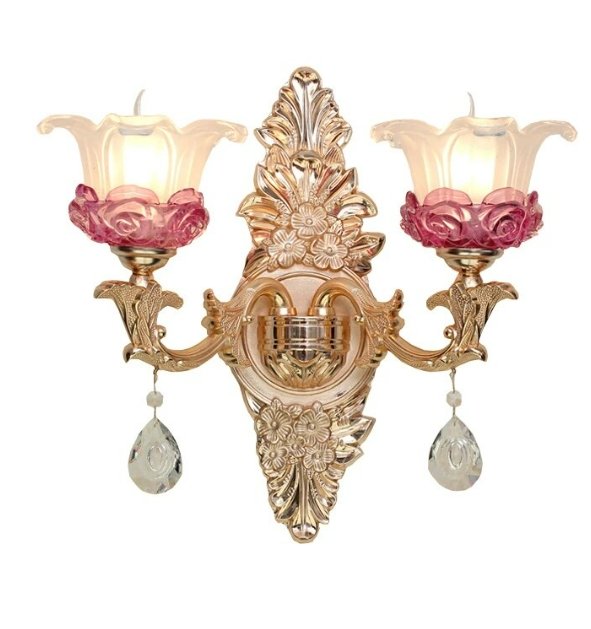 Applique Murale Ancienne Vintage Double - Louise Vintage
