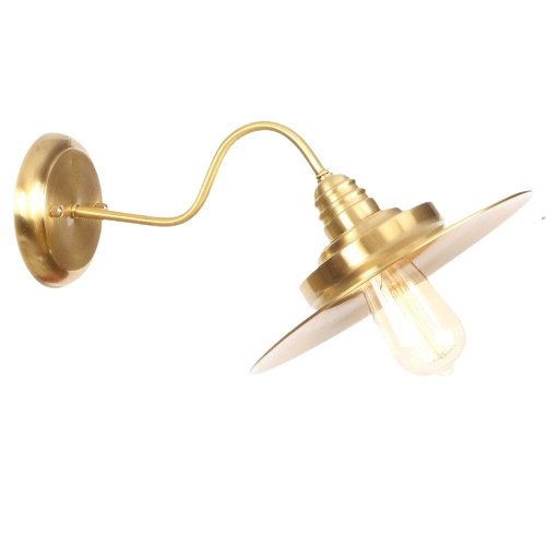 Applique Murale Dorée Vintage Indus - Louise Vintage