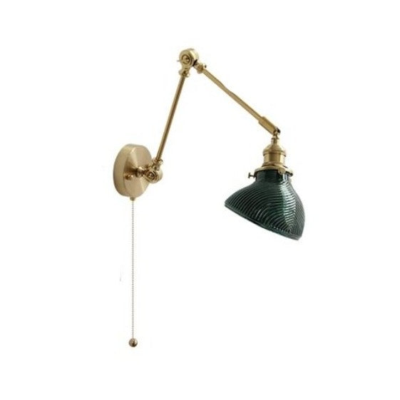 Applique Murale Verre Vintage Fleurs - Louise Vintage