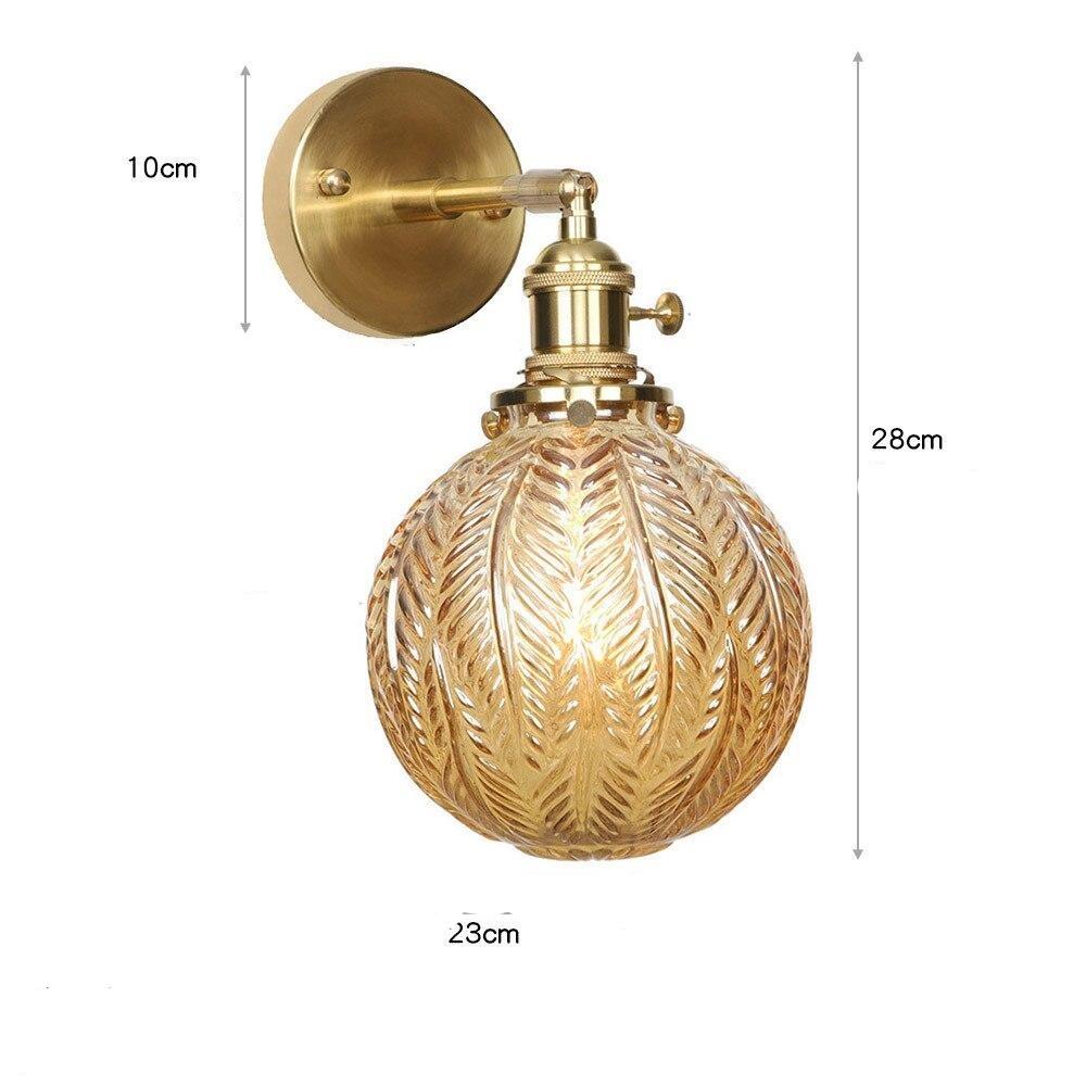 Applique Murale Vintage Année 70 Boule - Louise Vintage