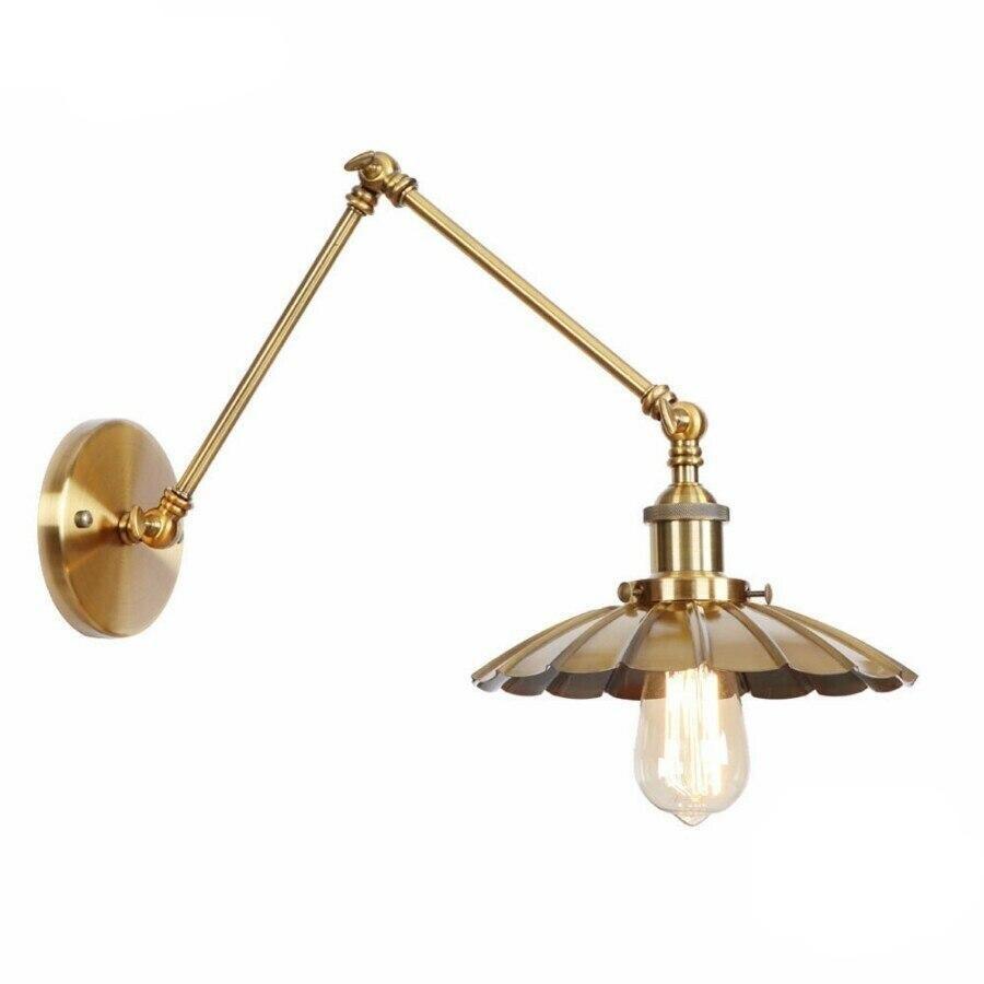 Applique Murale Vintage Or Coquillage - Louise Vintage