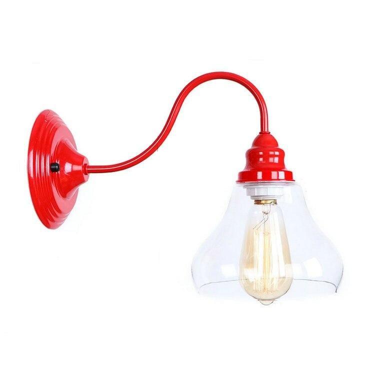 Applique Murale Vintage Rouge Bistro - Louise Vintage