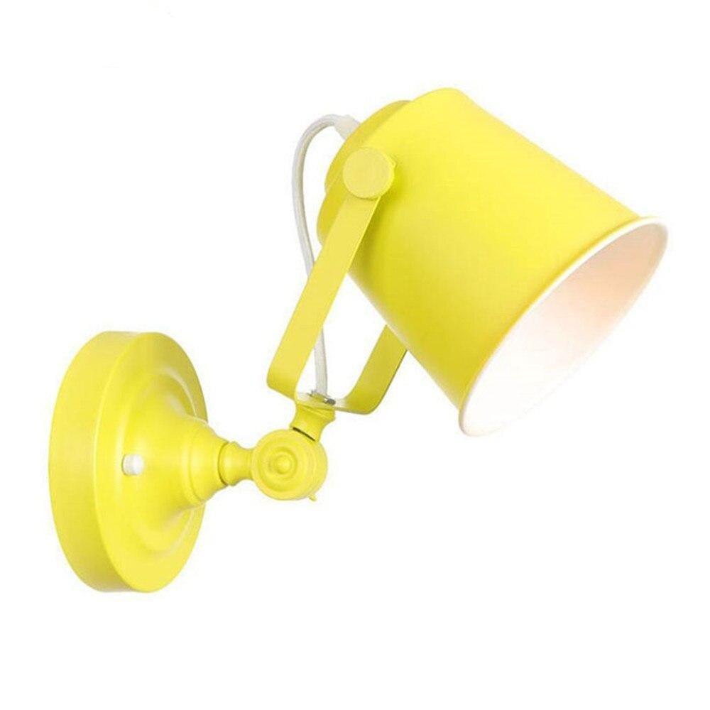 Applique Murale Vintage Spot Ajustable Jaune - Louise Vintage