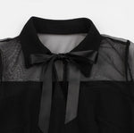 Robe Vintage Araignée Noir