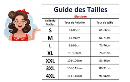 Bikini Taille Haute Vintage Rouge - Louise Vintage