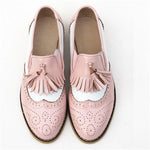 Chaussures 70's Vintage Rose Blanc - Louise Vintage