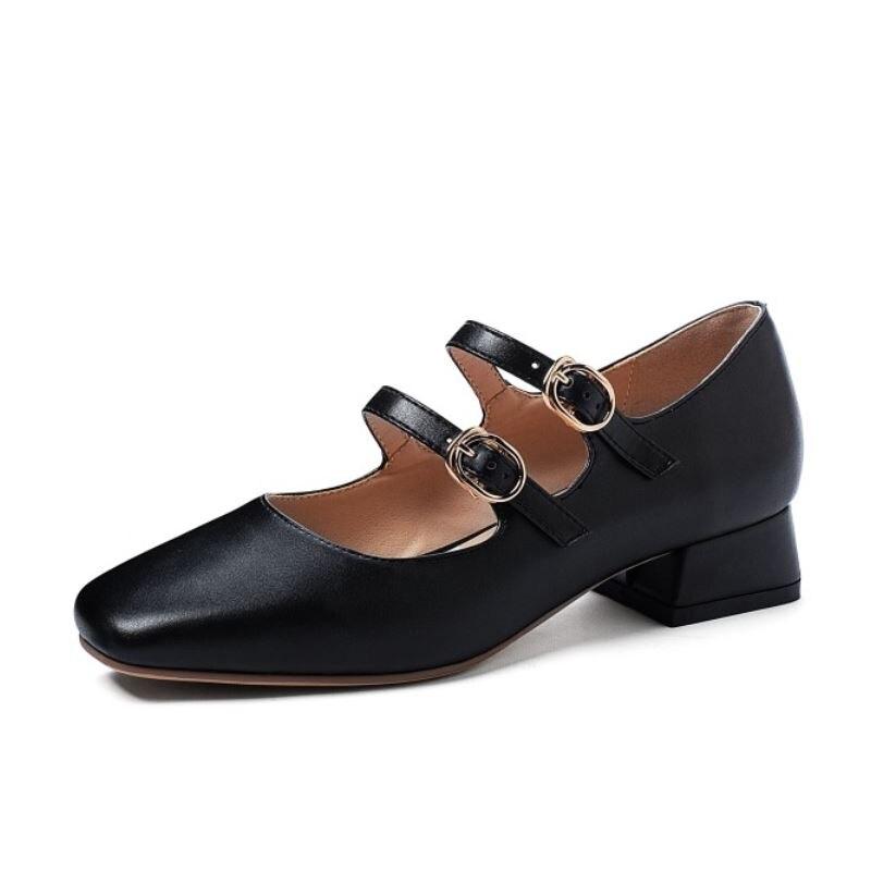 Chaussures Années 40 50 Noires - Louise Vintage