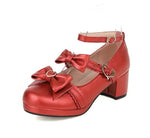 Chaussures Années 50 60 Rouge - Louise Vintage