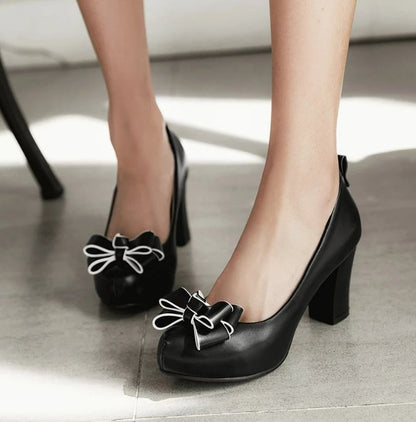 Chaussures Années 60 70 Noir - Louise Vintage