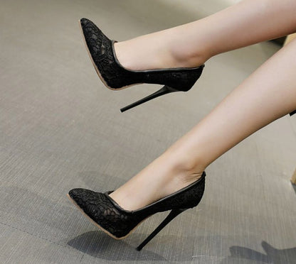 Chaussures de Mariage Vintage Noires - Louise Vintage