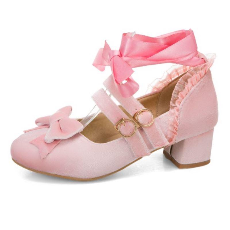 Chaussures de Mariée Vintage Rose - Louise Vintage
