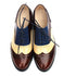 Chaussures Oxford Femme Bleu Marron - Louise Vintage