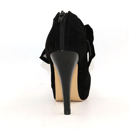 Chaussures Pin Up Années 50 Noir - Louise Vintage