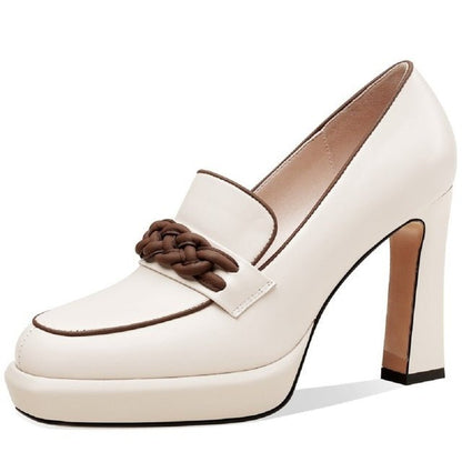 Chaussures Pin Up Couture Beige