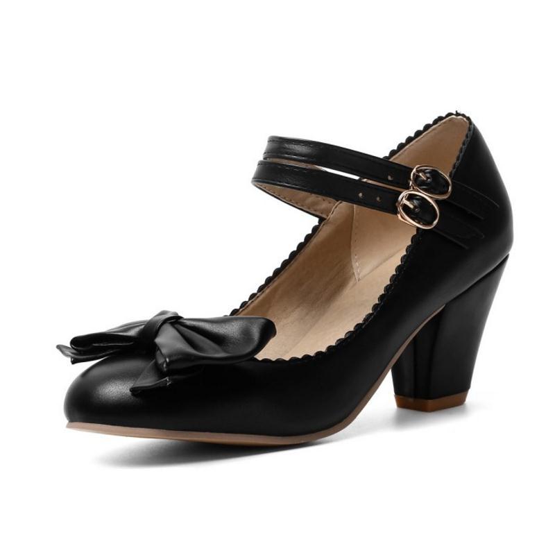 Chaussures Pin Up pas cher Noir - Louise Vintage