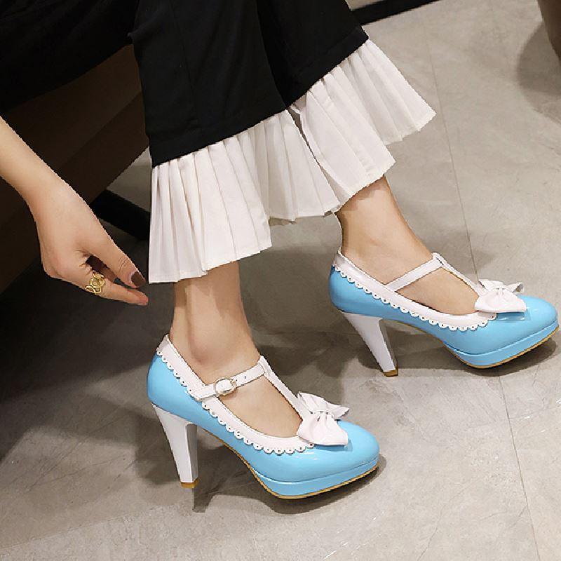 Chaussures plateforme vintage clearance