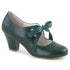 Chaussures Style Années 50 Vertes - Louise Vintage