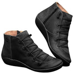 Chaussures Vintage Bottines Noir - Louise Vintage