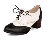 Chaussures Vintage British Noir - Louise Vintage