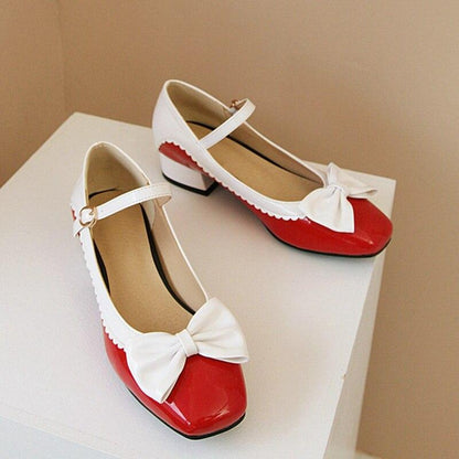 Chaussures Vintage des Années 60 Rouge - Louise Vintage