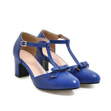 Chaussures Vintage Femme Bleu - Louise Vintage