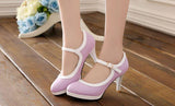 Chaussures Vintage Mode Violet - Louise Vintage