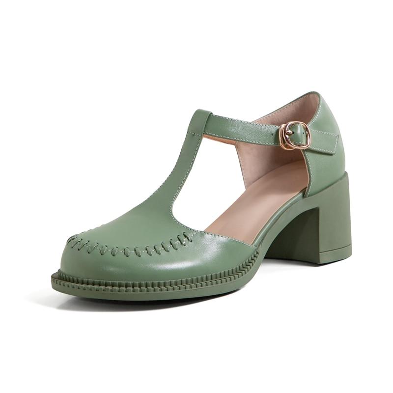 Chaussures Vintage Originales Vertes - Louise Vintage
