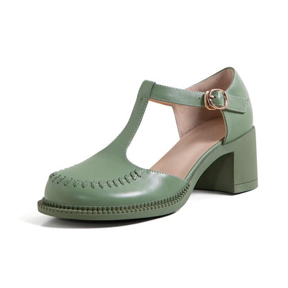 Chaussures Vintage Originales Vertes - Louise Vintage