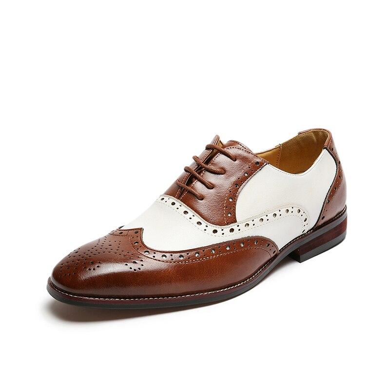 Chaussures Vintage Oxford Homme Marron - Louise Vintage