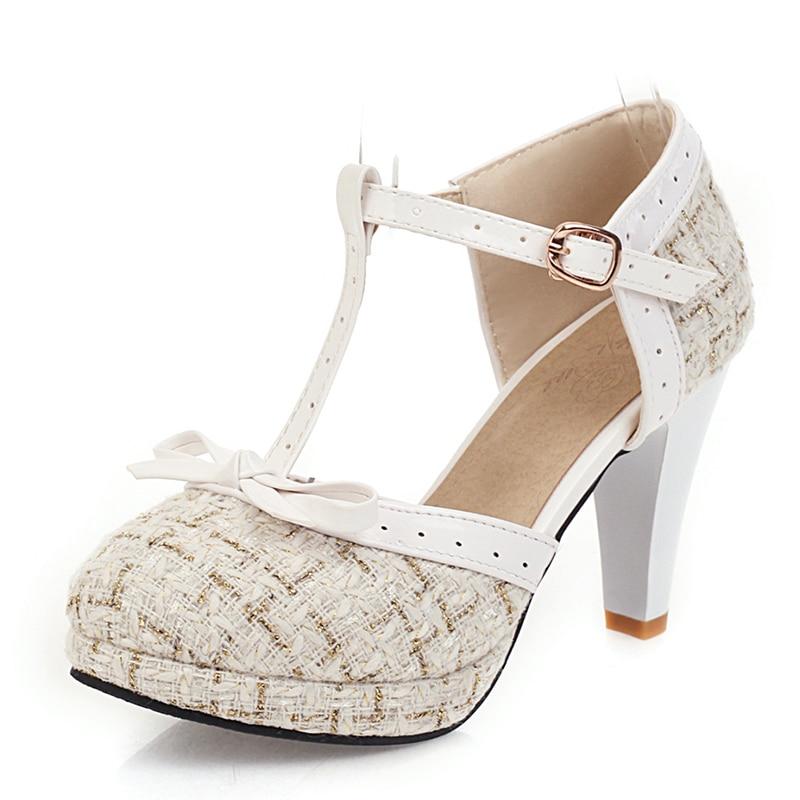 Chaussures Vintage Pin Up Beige - Louise Vintage