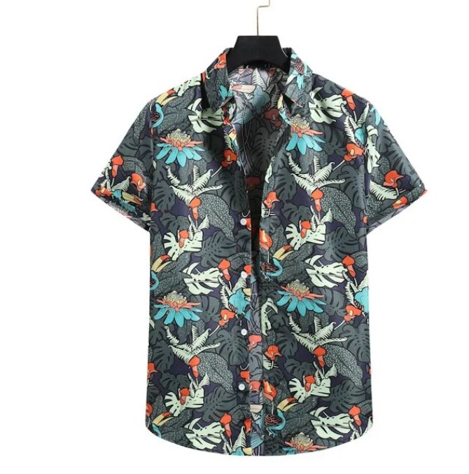 Chemise Homme Hawaienne - Louise Vintage